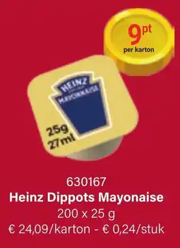 Bidfood Heinz Dippots Mayonaise aanbieding