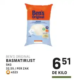 Bidfood Ben's original basmatirijst aanbieding