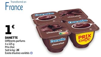Auchan Danette aanbieding