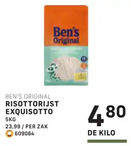 Bidfood Ben's original risottorijst exquisotto aanbieding