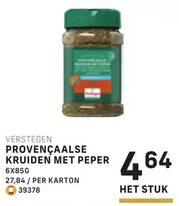 Bidfood Verstegen Provençaalse Kruiden met Peper aanbieding