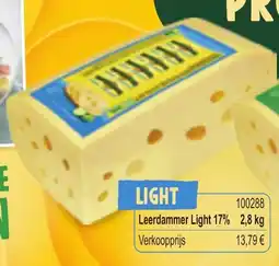 Bidfood Leerdammer Light 17% aanbieding