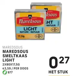 Bidfood Maredsous Smeltkaas Light aanbieding