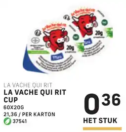 Bidfood La vache qui rit la vache qui rit cup aanbieding