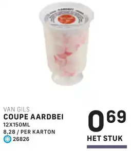 Bidfood Van gils coupe aardbei aanbieding