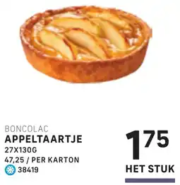 Bidfood Boncolac appeltaartje aanbieding