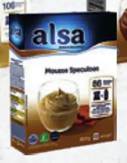 Bidfood Alsa mousse speculoos te bereiden aanbieding