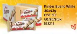 Bidfood Kinder Bueno White aanbieding