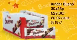 Bidfood Kinder Bueno aanbieding