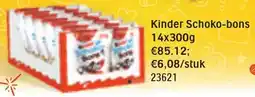 Bidfood Kinder Schoko-bons aanbieding