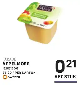Bidfood Faraud Appelmoes aanbieding