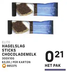 Bidfood Elite hagelslag sticks chocolademelk aanbieding