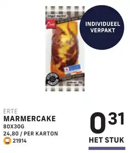 Bidfood Erte Marmercake aanbieding