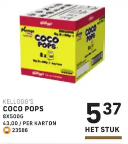 Bidfood Kellogg's coco pops aanbieding
