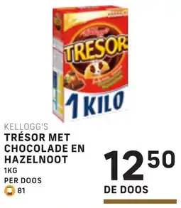 Bidfood Kellogg's trésor met chocolade en hazelnoot aanbieding