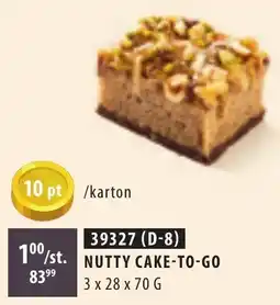 Bidfood Nutty Cake aanbieding