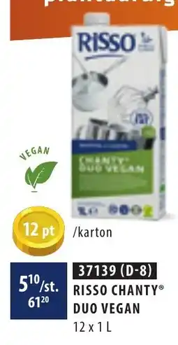 Bidfood Risso Chanty Duo Vegan aanbieding