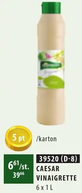 Bidfood Caesar Vinaigrette aanbieding