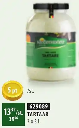 Bidfood Tartaar aanbieding