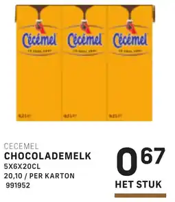 Bidfood Cecémel Chocolademelk aanbieding