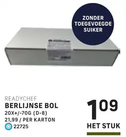 Bidfood ReadyChef Berlijnse Bol aanbieding