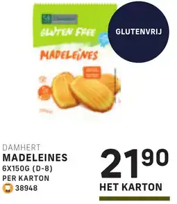 Bidfood Damhert Madeleines aanbieding