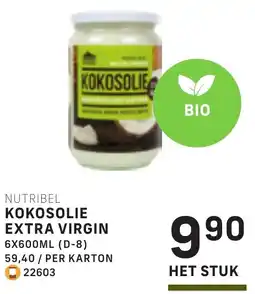 Bidfood Nutribel kokosolie extra virgin aanbieding