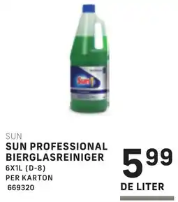 Bidfood Sun Professional Bierglasreiniger aanbieding