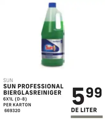 Bidfood Sun Professional Bierglasreiniger aanbieding