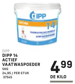 Bidfood Dipp 14 actief vaatwaspoeder aanbieding