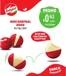 Bidfood Mini Babybel Rood aanbieding