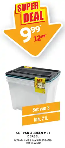 Trafic Boxen met Deksel aanbieding