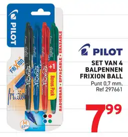 Trafic Pilot Balpennen Frixion Ball aanbieding