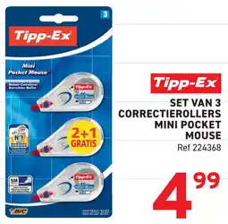Trafic Tipp-Ex Correctierollers Mini Pocket Mouse aanbieding