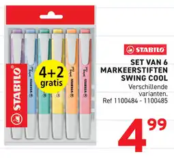 Trafic Markeerstiften Swing Cool aanbieding