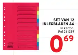 Trafic Inlegbladen A4 aanbieding