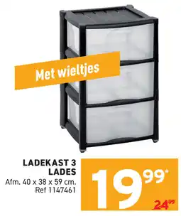 Trafic Ladekast 3 Lades aanbieding