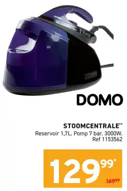 Trafic Domo stoomcentrale aanbieding