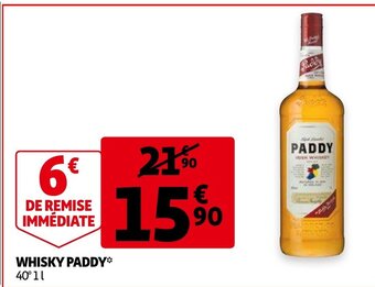 Auchan Whisky paddy aanbieding