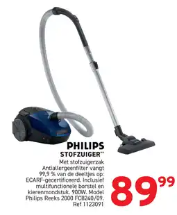 Trafic Philips stofzuiger aanbieding