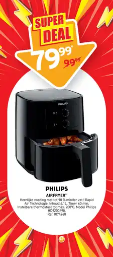 Trafic Philips airfryer aanbieding