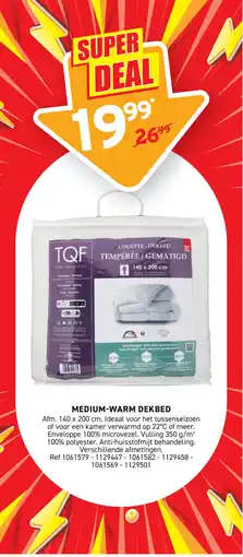 Trafic Medium-warm dekbed aanbieding