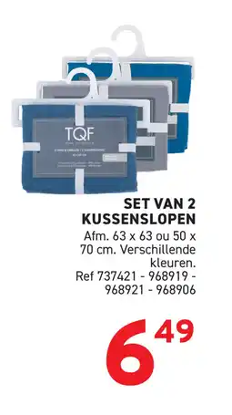 Trafic Set van 2 kussenslopen aanbieding