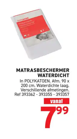 Trafic Matrasbeschermer waterdicht aanbieding