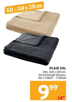 Trafic Plaid XXL aanbieding