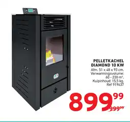 Trafic Pelletkachel diamond 10 KW aanbieding