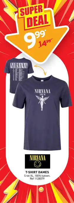 Trafic T-shirt dames aanbieding