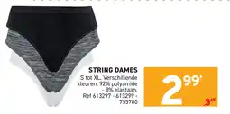 Trafic String dames aanbieding