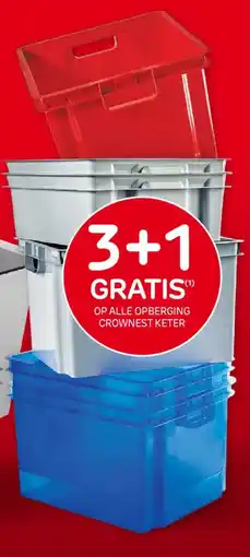 BricoPlanit Op alle opberging crownest keter aanbieding