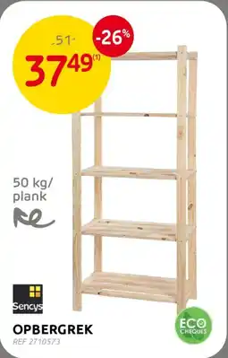 BricoPlanit Opbergrek aanbieding